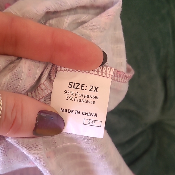 Pink Flutter Sleeve Ruffled Blouse - Picture 4 of 4